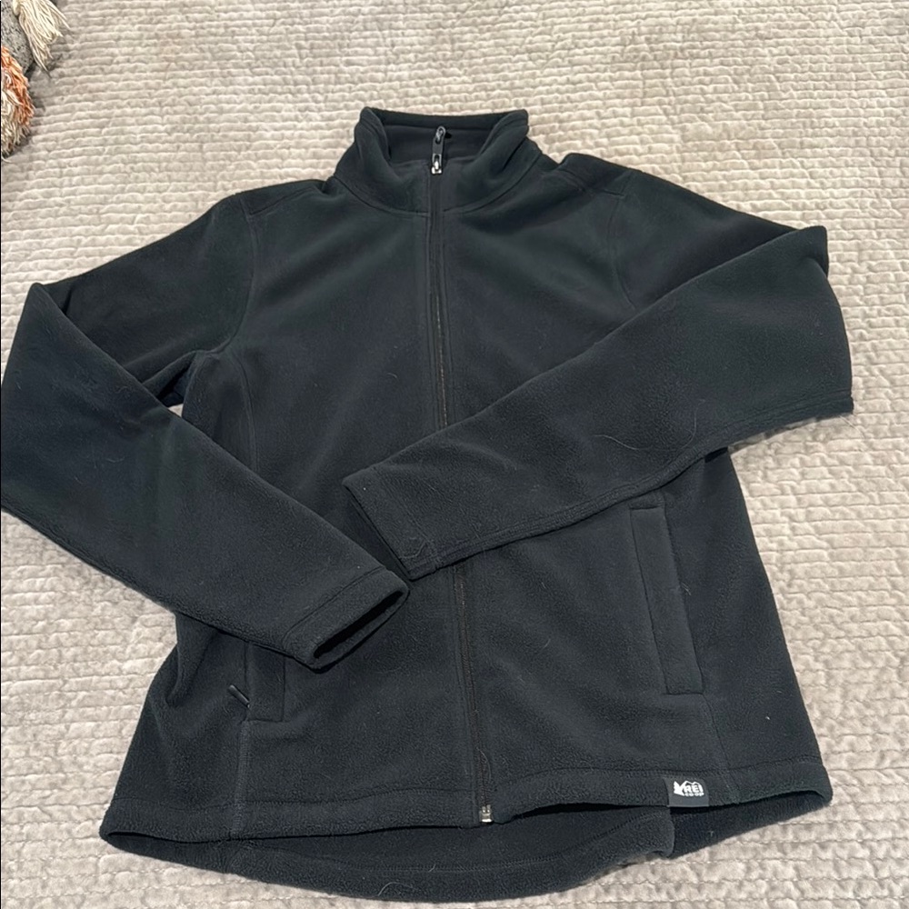 REI Black Fleece Jacket women’s S